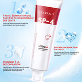 Dentifrice probiotique éclaircissant et détachant