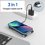 Chargeur sans fil pliable