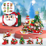 Blocs de construction d'éléments de Noël