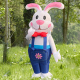 Costume de lapin gonflable de Pâques