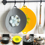 Couvercle anti-éclaboussures en silicone pour fleurs