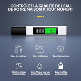 Nouveau Testeur d'eau numérique 4 en 1 Tds Meter