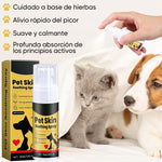 Spray para el cuidado de la piel de los animales