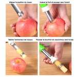 Dénoyauteur de fruits en acier inoxydable