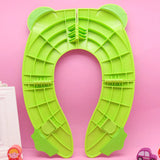 Siège de toilette en forme de grenouille pour bébé