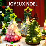 Arbre de Noël en bâtonnets torsadés