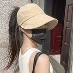 Chapeau de soleil à capuchon creux avec protection UV