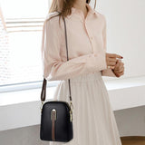 Sac bandoulière à blocs de couleurs