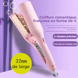 Fer à friser oeuf français romantique