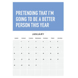 Calendrier 2024 Adulting is hard