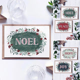 Cartes de Noël colorées