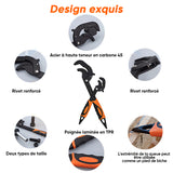 Clé à pipe universelle