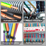 Pince à dénuder multifonctionnelle 7 en 1 en acier inoxydable