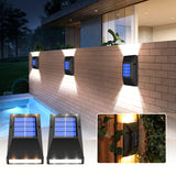 Lumière de Clôture pour Décoration de Jardin(2 pcs)