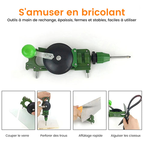 Couteau multifonctionnel pour le perçage de trous