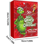 Calendrier de Noël du monstre vert
