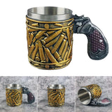 Tasse à bière créative en acier inoxydable