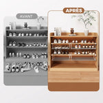 Armoire à chaussures Séparateur à étages