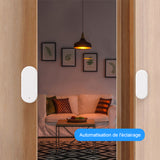 Détecteur de lumière Zigbee Aimant de porte