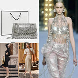 Sac de luxe léger en diamant