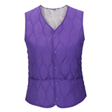 Gilet en coton duveteux
