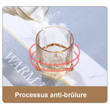 Nappe en marbre imperméable et résistante à l'huile