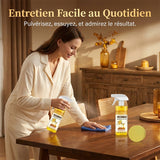 Spray lustrant pour bois à la cire d'abeille