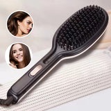 Peigne à Lisser Cheveux avec Pinces