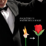 Accessoires de magie Rose flamboyante
