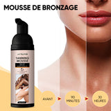 Mousse bronzante hydratante correctrice de couleur
