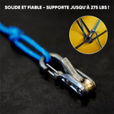 Outil de serrage et de tension pour cordes et cordages Saker