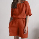 Costume short ample grande taille