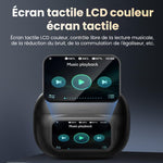 Casque d'écoute Clip-On à écran tactile LCD couleur Bluetooth 5.4 sans fil