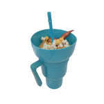 Gobelet Stadium 2 en 1 avec seau à pop-corn et paille