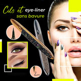 Cils et eye-liner sans bavure