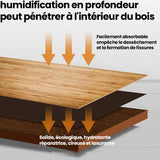 Baume et brosse pour meubles