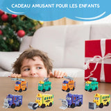 Voitures miniatures transformables 2 en 1