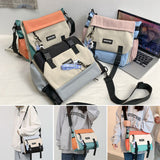Sac à bandoulière fourre-tout multifonctionnel