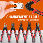 5 en 1 Trousse à outils polyvalente et polyvalente