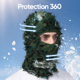Masque en tricot farfelu