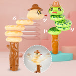Jouets en forme de serpent sifflant et torsadé