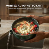 Bol de lavage pour baies Berry Swirl autonettoyant