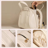 Sac à cosmétiques en forme de coquille multicouche