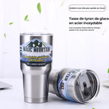 Flacon thermos de voiture en acier inoxydable 304