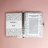 Classeur du défi de l'épargne à 100 enveloppes