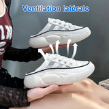 Demi-pantoufles décontractées pour femmes