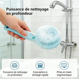Nouvelle Brosse 2-en-1 pour Bain et Toilettage des Animaux
