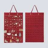 Organisateur de Bijoux Suspendus en Feutre