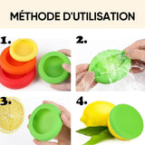 Couvercle en silicone pour sceller les fruits