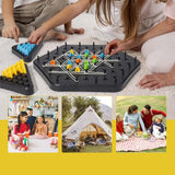 🔥Jeu d'échecs Chain Triangle, 2 à 4 joueurs